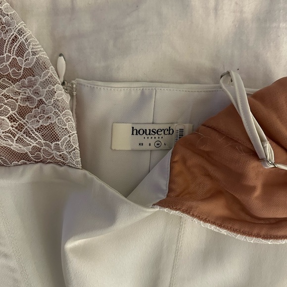 House of CB white corset with lace - Picture 4 of 5